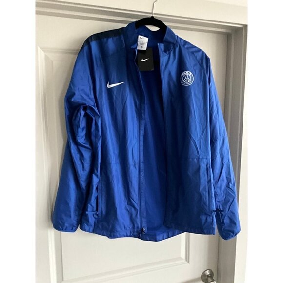 Paris‎ Saint Germain Windbreaker Blue Jacket - Picture 1 of 12